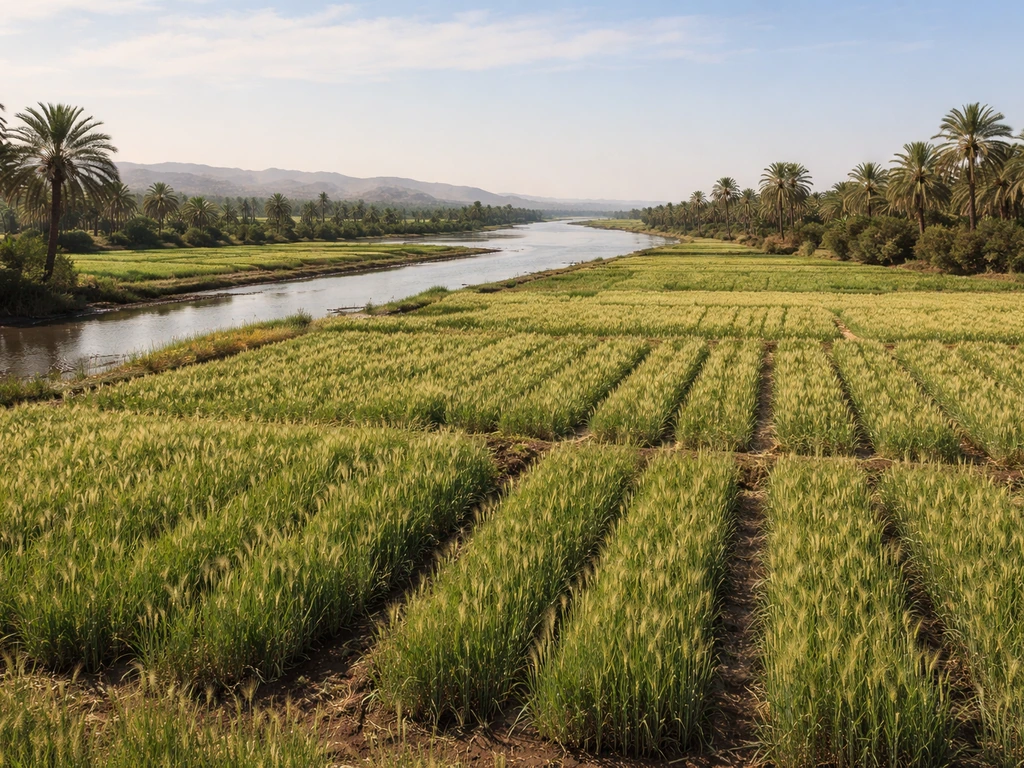 What Crops Did Ancient Egypt Grow Along the Nile
