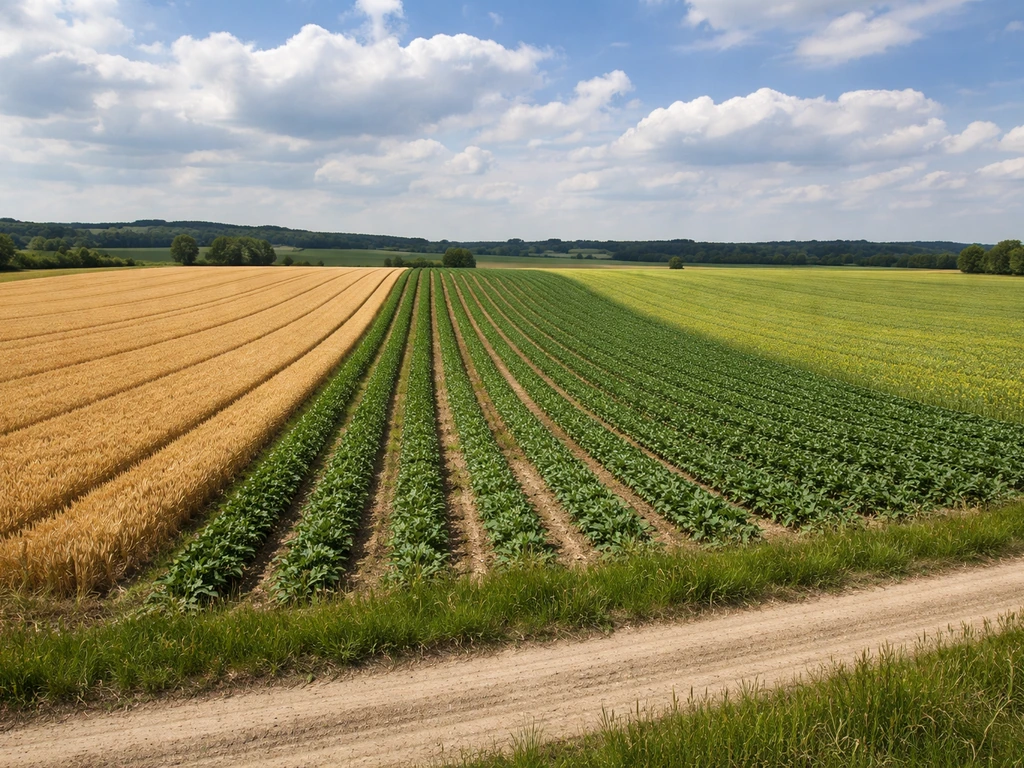 what do farmers grow in the fields