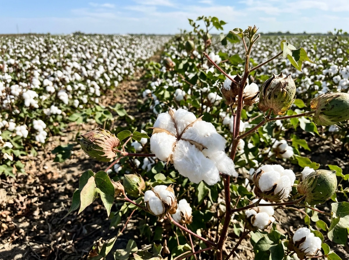 How Does Cotton Grow on Plants From Seed to Harvest